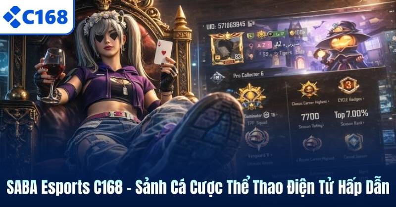 SABA Esports C168 – Sảnh Cá Cược Thể Thao Điện Tử Hấp Dẫn 4 SABA Esports C168 – Sảnh Cá Cược Thể Thao Điện Tử Hấp Dẫn
